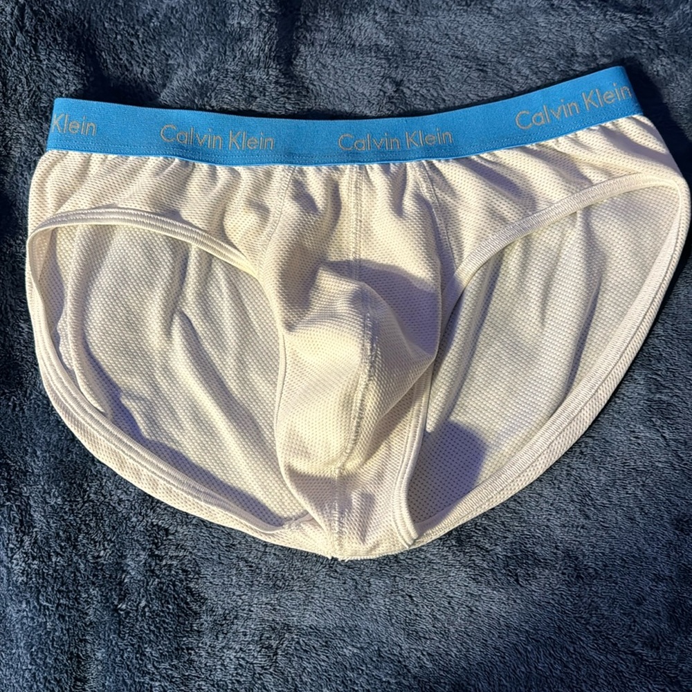 Vintage Calvin Klein Mesh Brief Size M